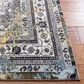 Safavieh Aria ARA201M 2" x 8" Ivory and Blue Runner, , large