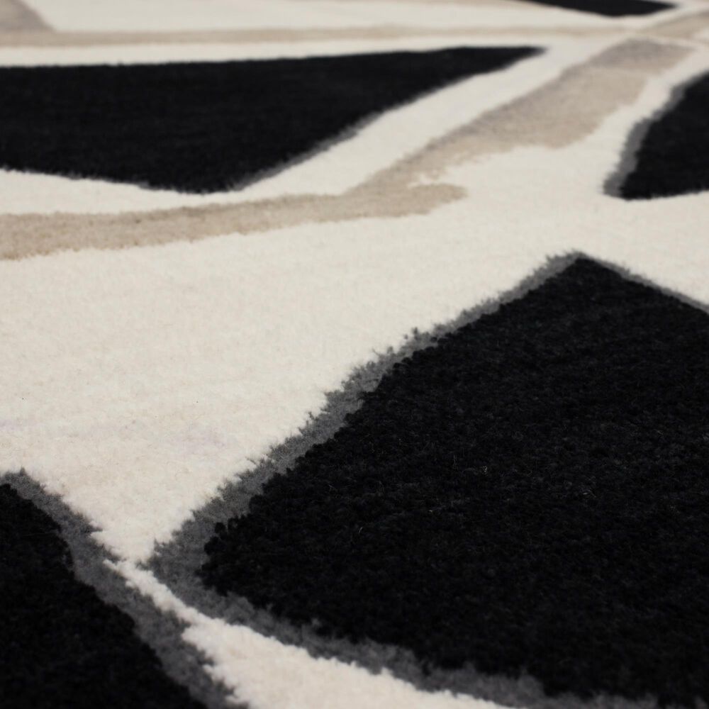 Stacy Garcia Home Zagoria 5&#39;3&quot; x 7&#39;10&quot; Soot Area Rug, , large