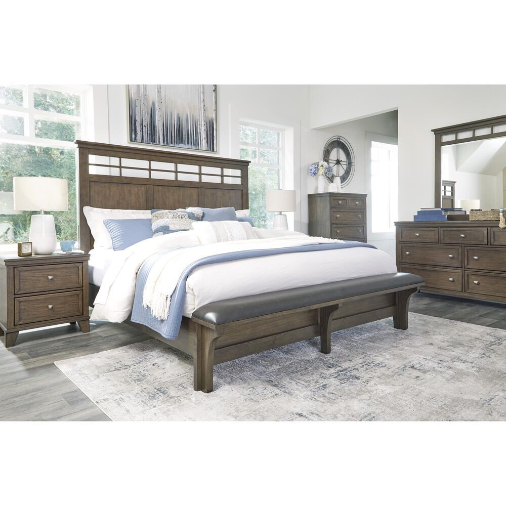 Ashley Shawbeck Nightstand in Medium Brown, , large