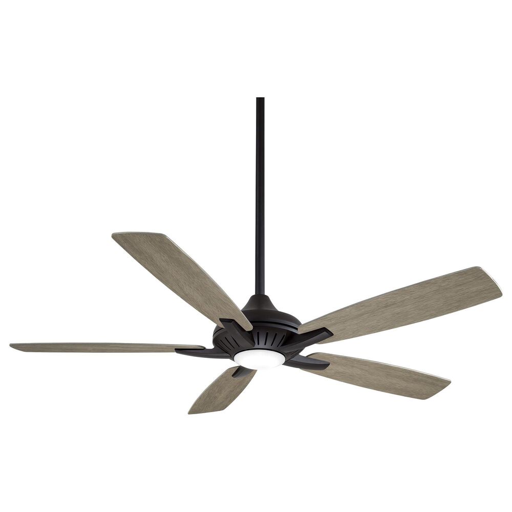 Minka-Aire Dyno 52" Ceiling Fan with Seashore Grey Blades in Coal, , large