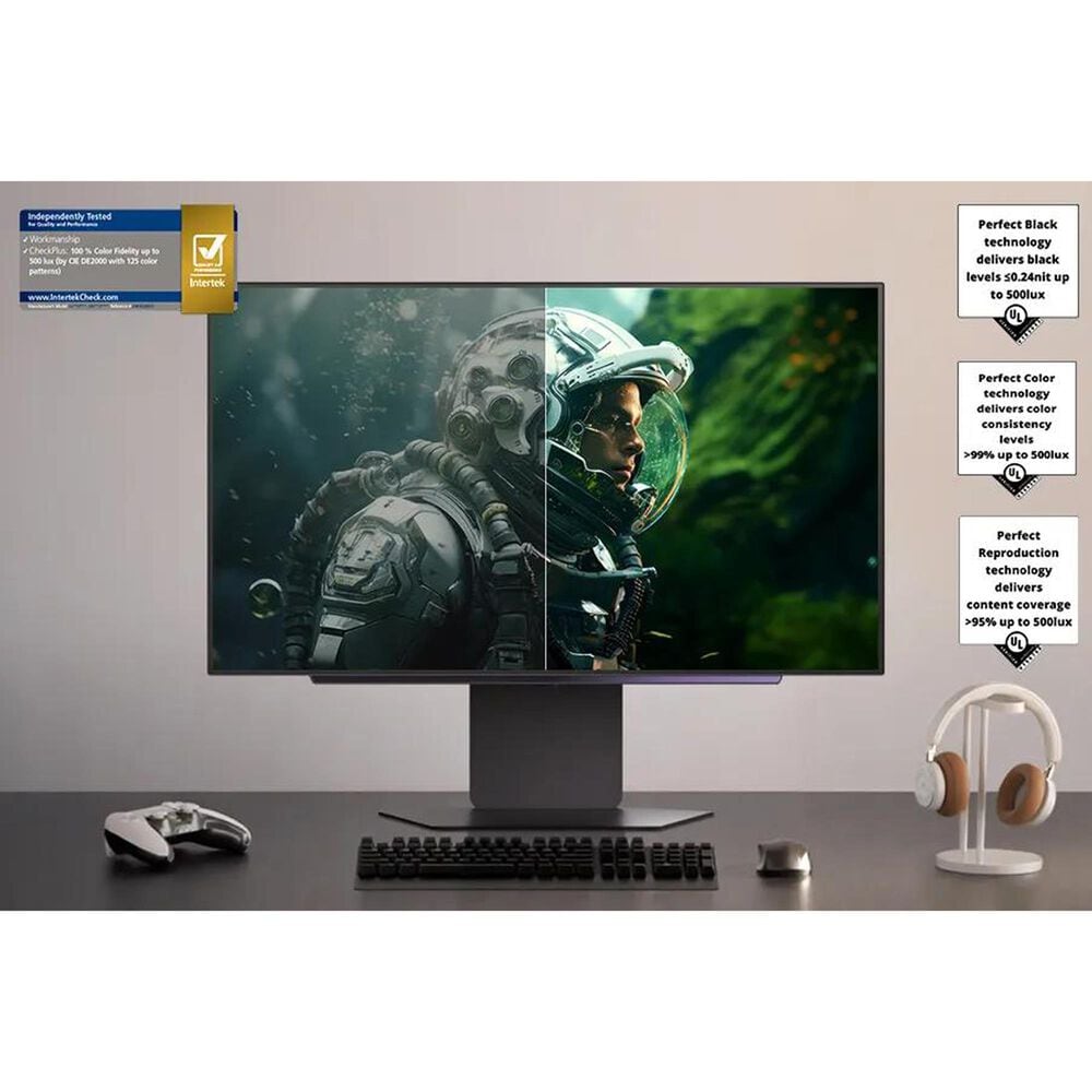 LG 27&quot; UltraGear OLED QHD 280Hz Gaming Monitor in Black, , large