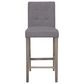 CorLiving Leila 31" Bar Stool in Silver Grey, , large