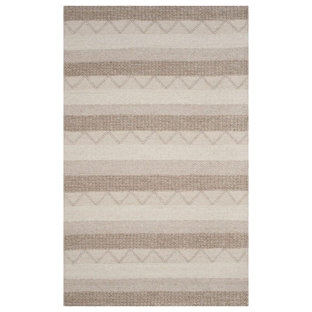 Safavieh Natura NAT103A 5" x 8" Beige Area Rug, , large