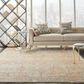 Nourison Lustrous Weave LUW02 8"10" x 11"10" Gray and Brick Area Rug, , large