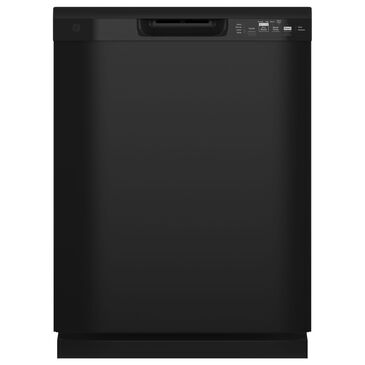 GE Appliances 24 " Built-In Dishwasher with Steam + Sanitize in Black, , large