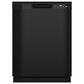 GE Appliances 24 " Built-In Dishwasher with Steam + Sanitize in Black, , large