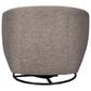 Ashley Upshur Swivel Glider Accent Chair in Taupe, , large