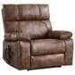 Hearth and Haven Large Power Lift Recliner in Brown, , large