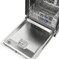 Midea 24" Front Control 2-Rack Hybrid Tub Dishwasher in White, , large