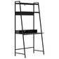 Ashley Yarlow Writing Desk with Shelf in Black, , large