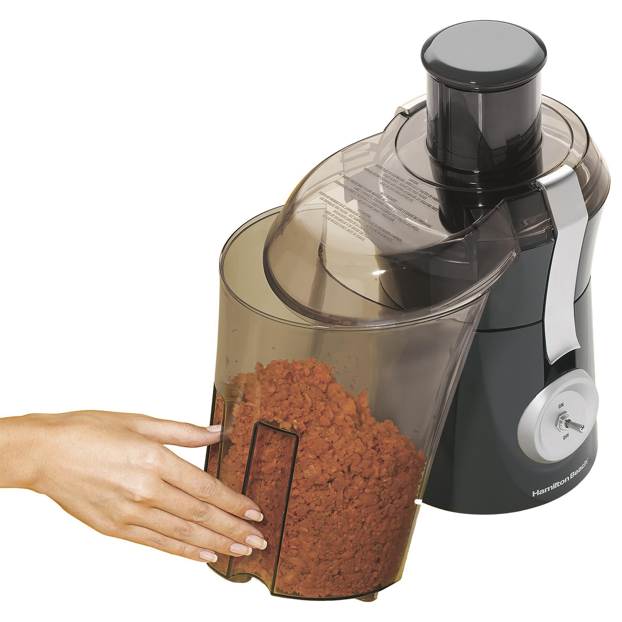 Hamilton Beach 3 Speeds Big Mouth Pro Juice Extractor in Black NFM