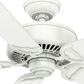 Hunter Panama 54" Ceiling Fan in Snow White, , large