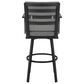 Blue River Don 30" Patio Barstool in Dark Gray, , large