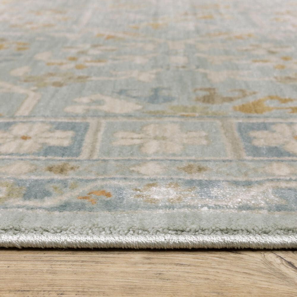Oriental Weavers Maeve Blue and Grey 6&#39;7&quot; x 9&#39;6&quot; Area Rug, , large