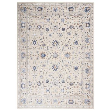 Nourison Silky Textures SLY09 9"3" x 12"9" Ivory Area Rug, , large