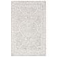 Safavieh Micro-Loop Oriental 5" x 8" Charcoal and Ivory Area Rug, , large