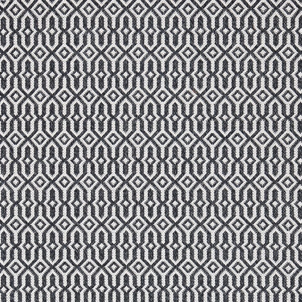Safavieh Martha Stewart Cotton MSR411 2&#39; x 8&#39; Charcoal and Grey Runner, , large