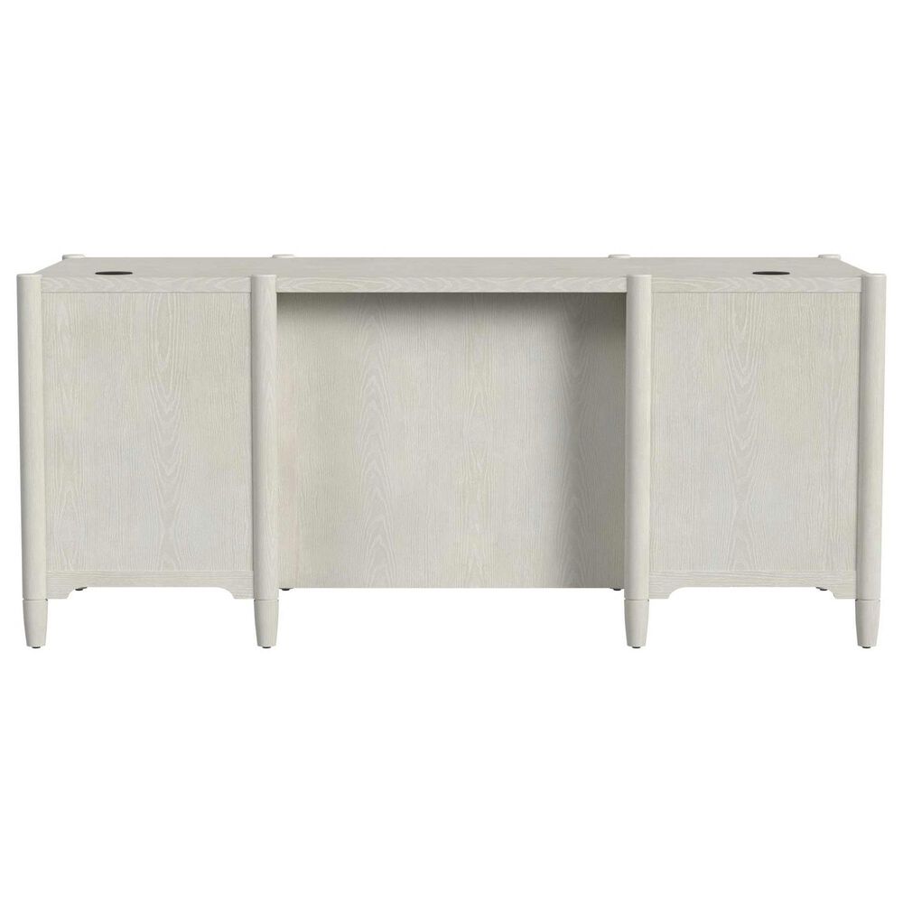 Wycliff Bay Towne 69" Executive Desk in Ash White, , large