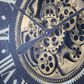Yosemite Home Decor Aged Roman Gear Wall Clock in Gold and Black, , large