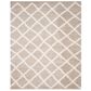 Safavieh Dallas Shag SGD258D-10 10" x 14" Beige/Ivory Area Rug, , large
