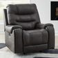 Ashley Femley Manual Rocker Recliner in Smoke, , large