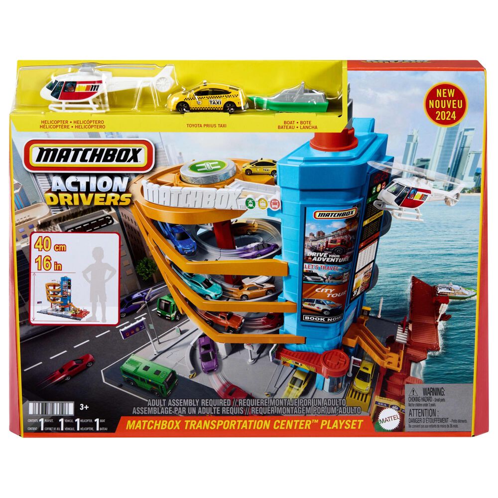 Matchbox Matchbox Action Drivers Transportation Center Play Set, , large