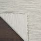 Nourison Positano 3" x 5" Light Grey Indoor/Outdoor Area Rug, , large