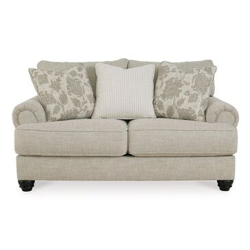 Ashley Asanti Stationary Loveseat in Fog, , large