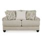 Ashley Asanti Stationary Loveseat in Fog, , large