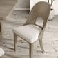 Furniture of America Sterling West Side Chair in White Oak (Set of 2), , large