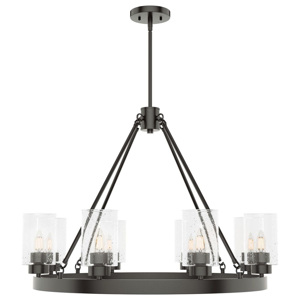 Hunter Hartland 8-Light Chandelier in Noble Bronze, , large
