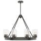 Hunter Hartland 8-Light Chandelier in Noble Bronze, , large