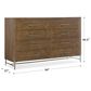 Hooker Furniture Chapman 8-Drawer Dresser in Warm Brown and Pewter, , large