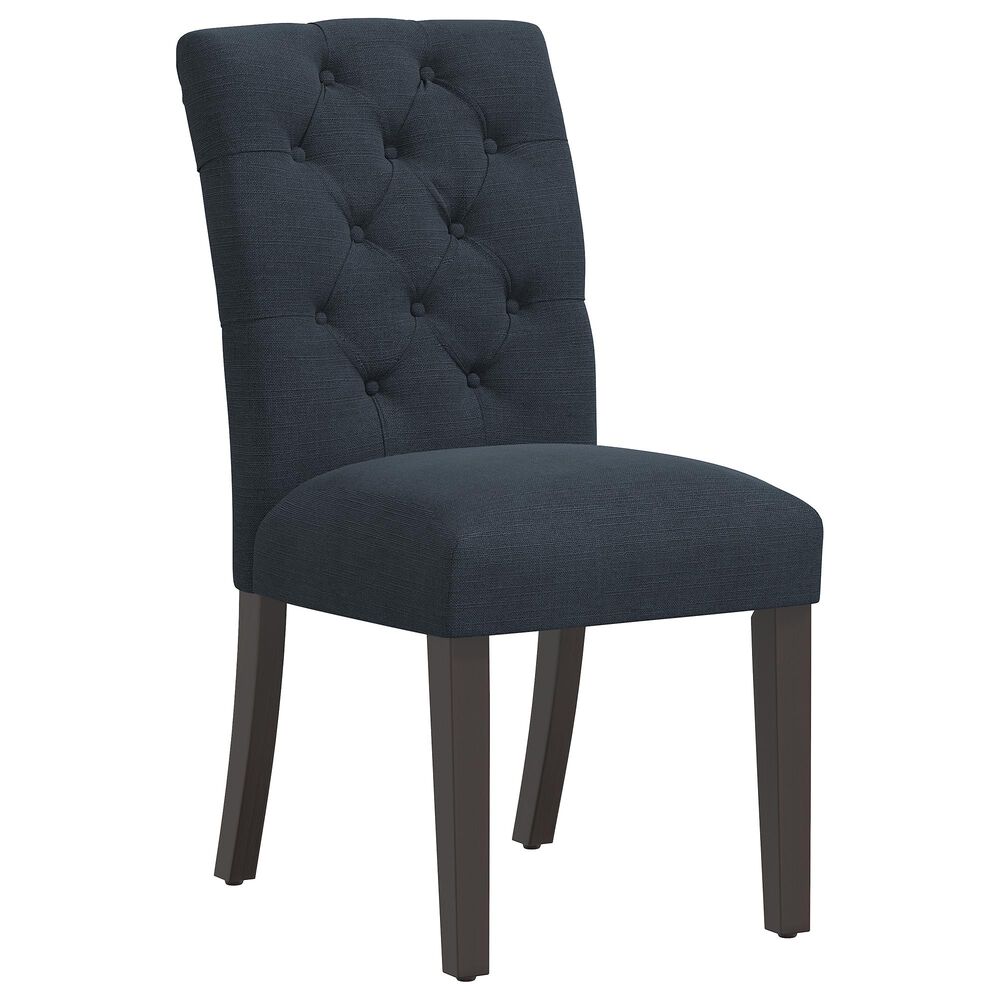 Skyline Furniture Dining Chair in Linen Navy, , large
