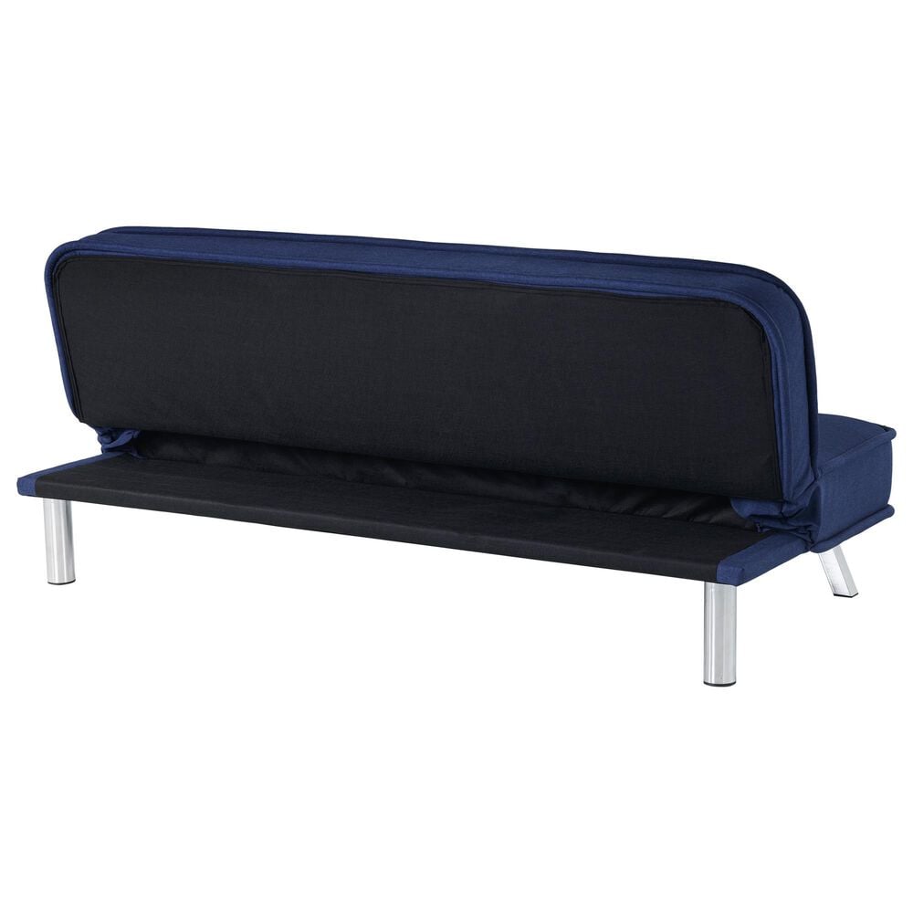 Lifestyle Solutions Toni Convertible Sofa in Navy, , large
