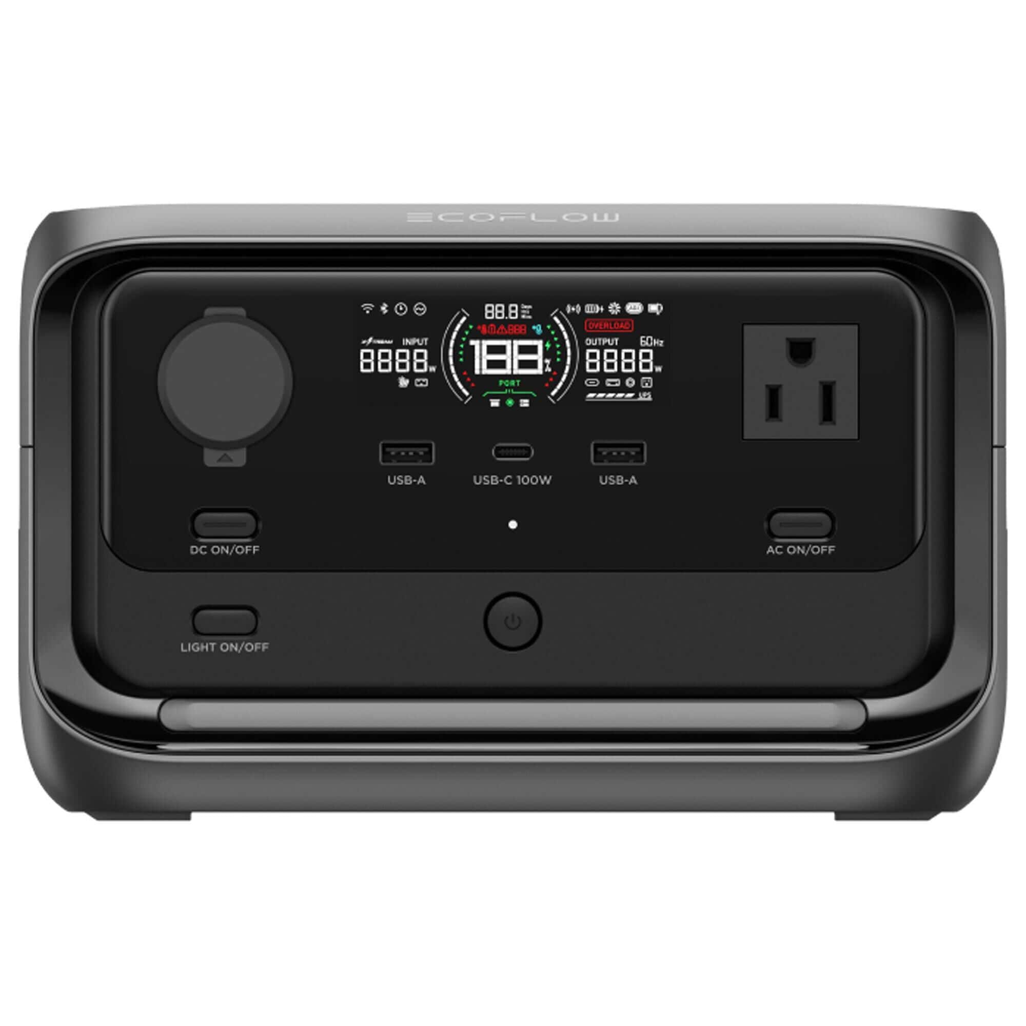 EcoFlow River 3 Plus Portable Power Station in Silver