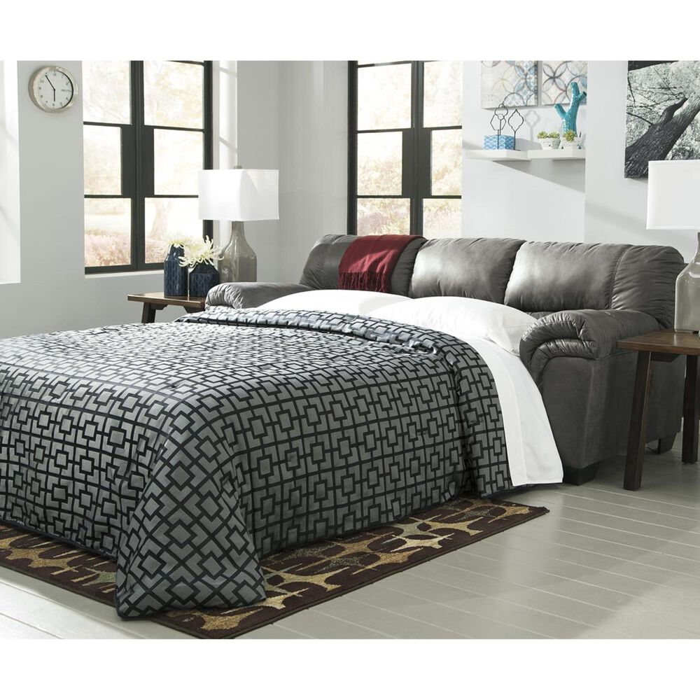Signature Design by Ashley Bladen Full Sofa Sleeper in Slate, , large