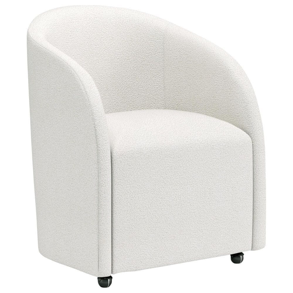 Ashley Korestone Desk Chair in White, , large