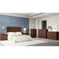 Lemoore Essential Twin Panel Headboard in Aspen Oak, , large
