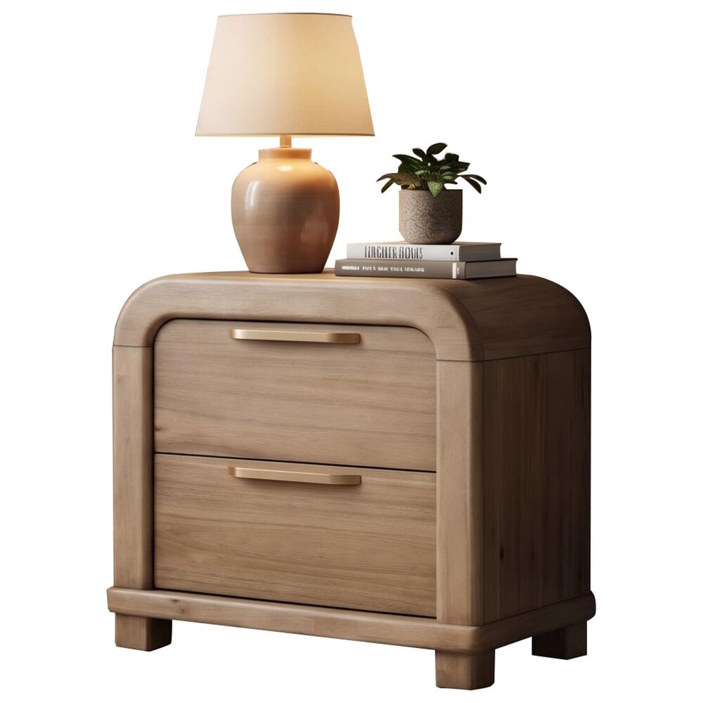Urban Home Kione Queen Platform Bed with Dresser and 2 Nightstands in Brown, , large