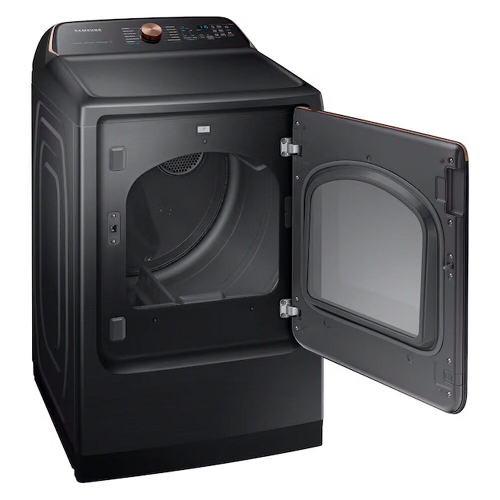 Samsung 7.4 Cu. Ft. Smart Gas Dryer with Pet Care Dry in Brushed Black, , large