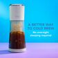 Mr. Coffee 13 Oz Express Cold Brew Coffee Maker in Oat Milk, , large