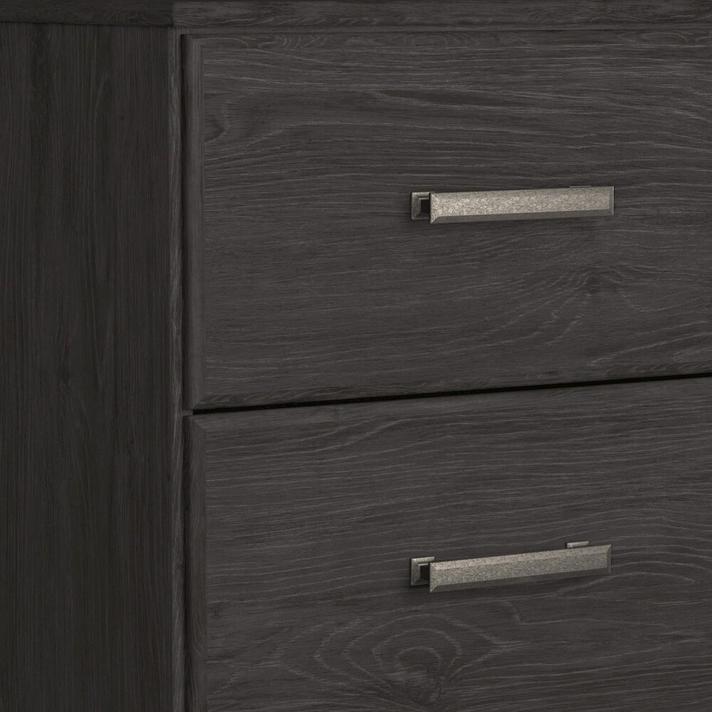 Signature Design by Ashley Belachime 4 Piece Queen Bedroom Set in Dark Charcoal, , large