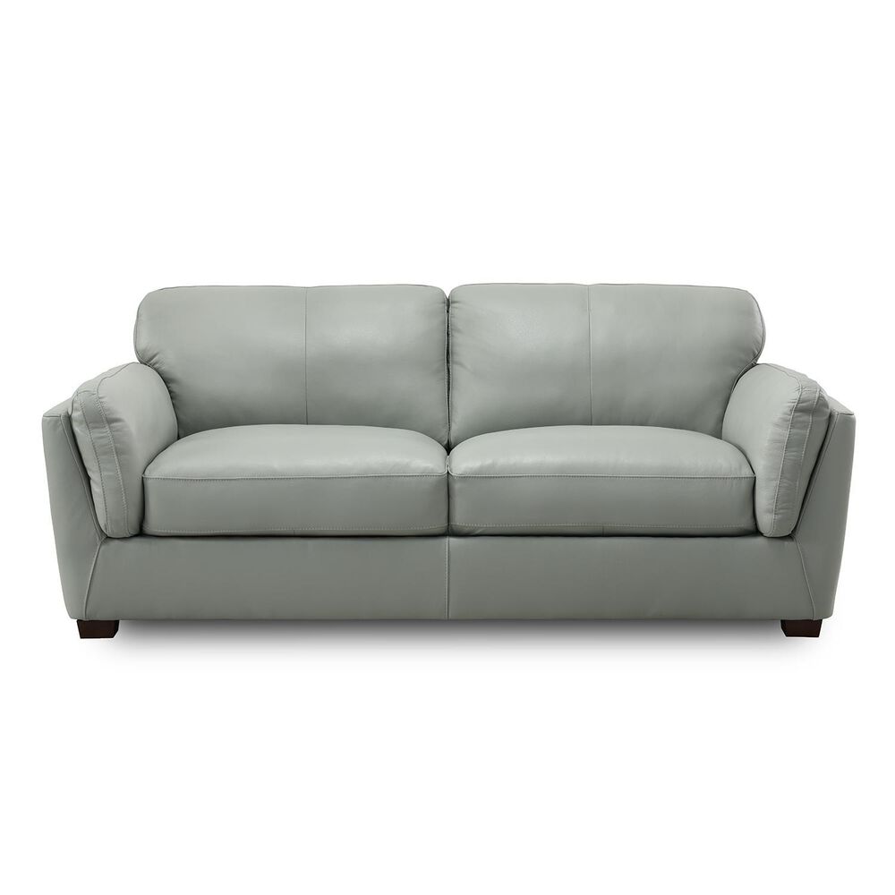 Sienna Designs Leather Stationary Sofa in Caesar Ice, , large