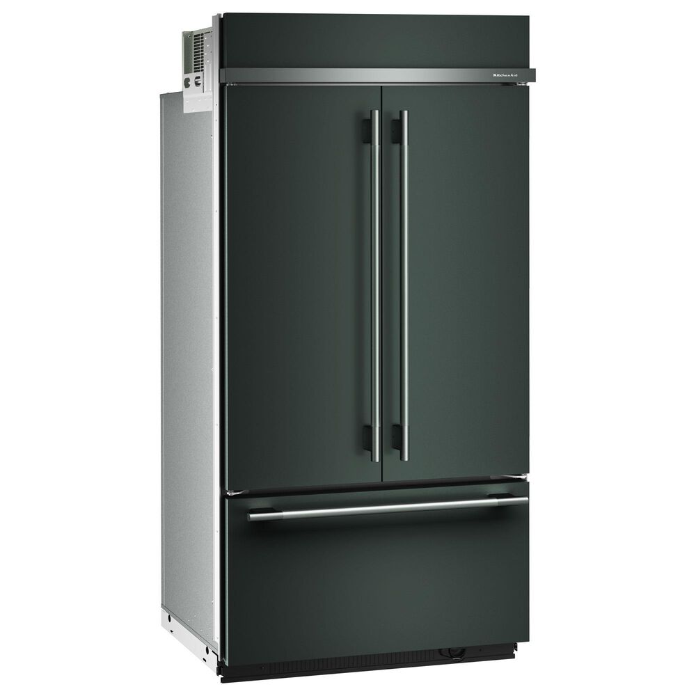 KitchenAid 24.2 Cu. Ft. Built-In French Door Bottom Mount Refrigerator in Juniper, , large