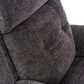 Flexsteel Sophisticated Power Swivel Gliding Recliner with Power Headrest and Lumbar in Steel, , large