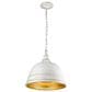 Golden Lighting Bartlett 2-Light Pendant in French White, , large