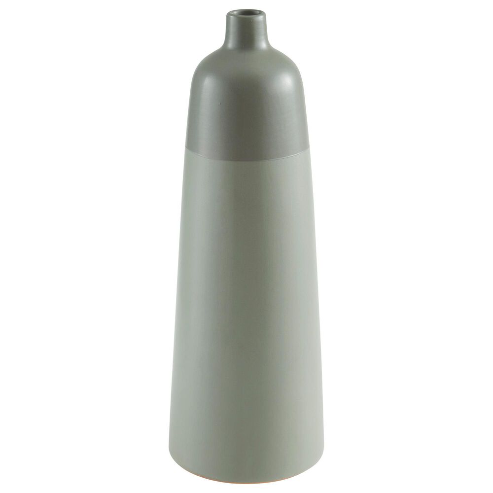 Ashley Peerland 15" Vase in Sage Green, , large