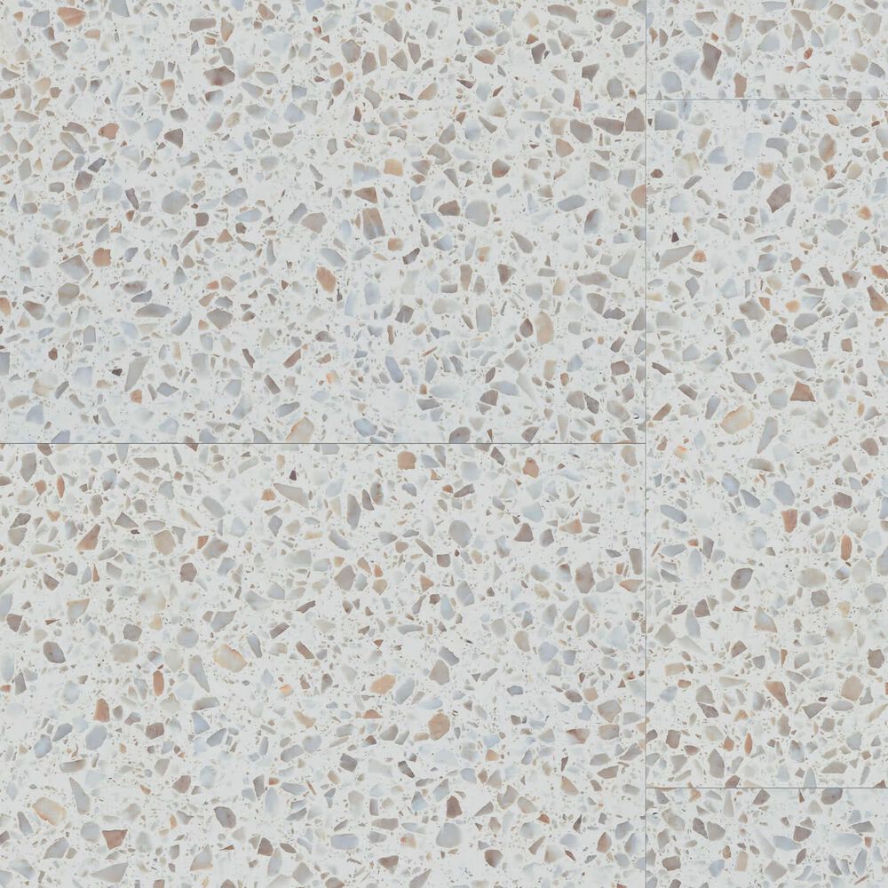 Happy Feet International Quarry Tile Terrazzo 18" x 36" Luxury Vinyl Tile, , large