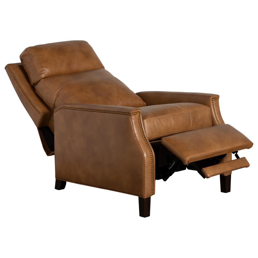 Hancock and Moore Alvin Recliner in Rodin Cognac, , large